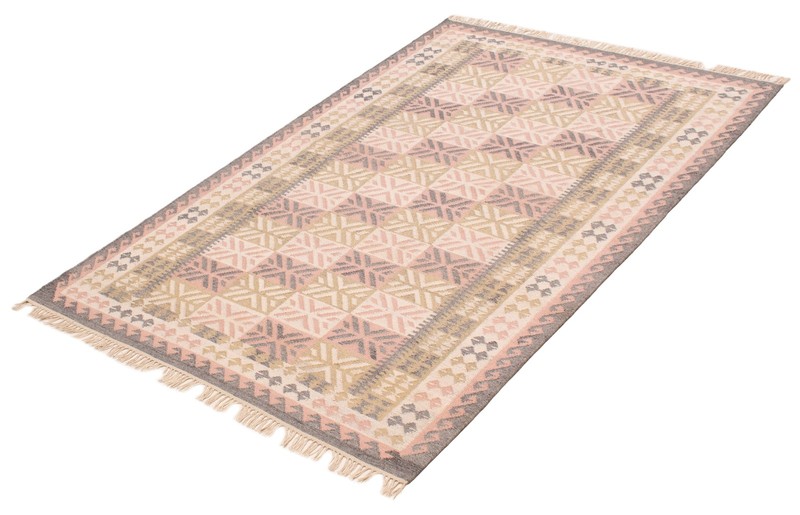 Vintage Hand Woven Area Rug 5'3" x 7'11" Traditional Wool Oriental Carpet gallery