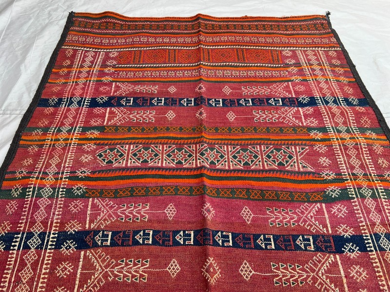 COLLECTORS ITEM 8.5X 3.8 ft Antique Maldari Belouch Nomad Full Embroidery Sistan gallery