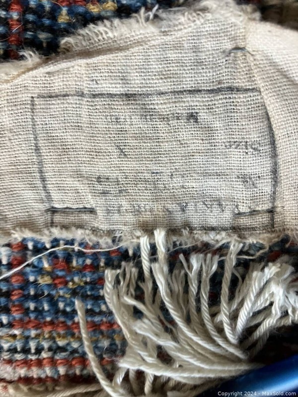 Antique Wool Art Collectors Rug 5x8 gallery