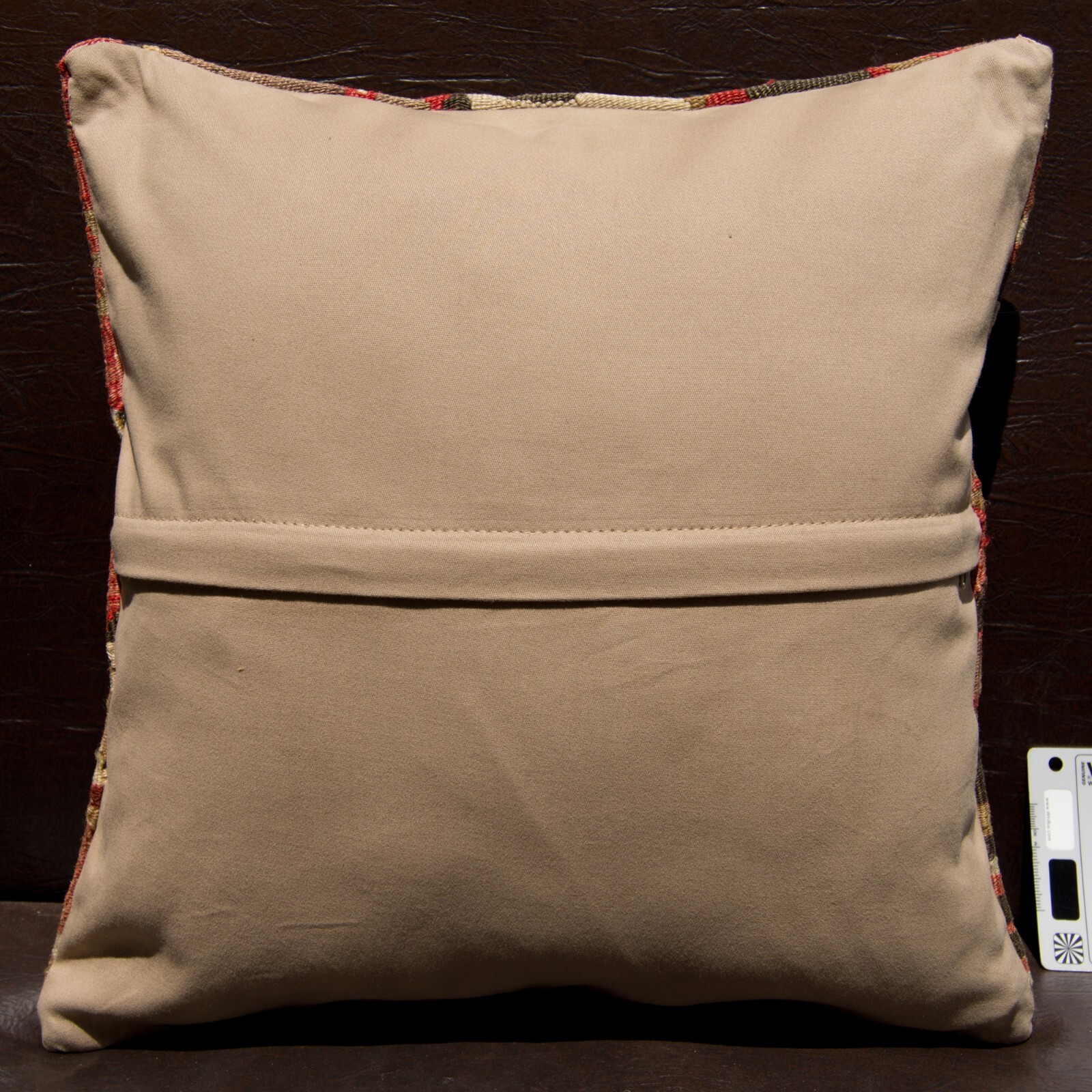 16"x16" 40x40 Hand Woven Turkish Anatolia Kilim Rug Vintage Pillow Cover Cushion gallery