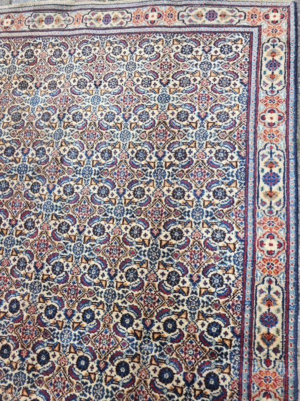 4.1 x 6 KAZAK ANTIQUE HERIZ RUG CAUCASIAN SERAPI OUSHAK KAZAK SHIRVAN gallery