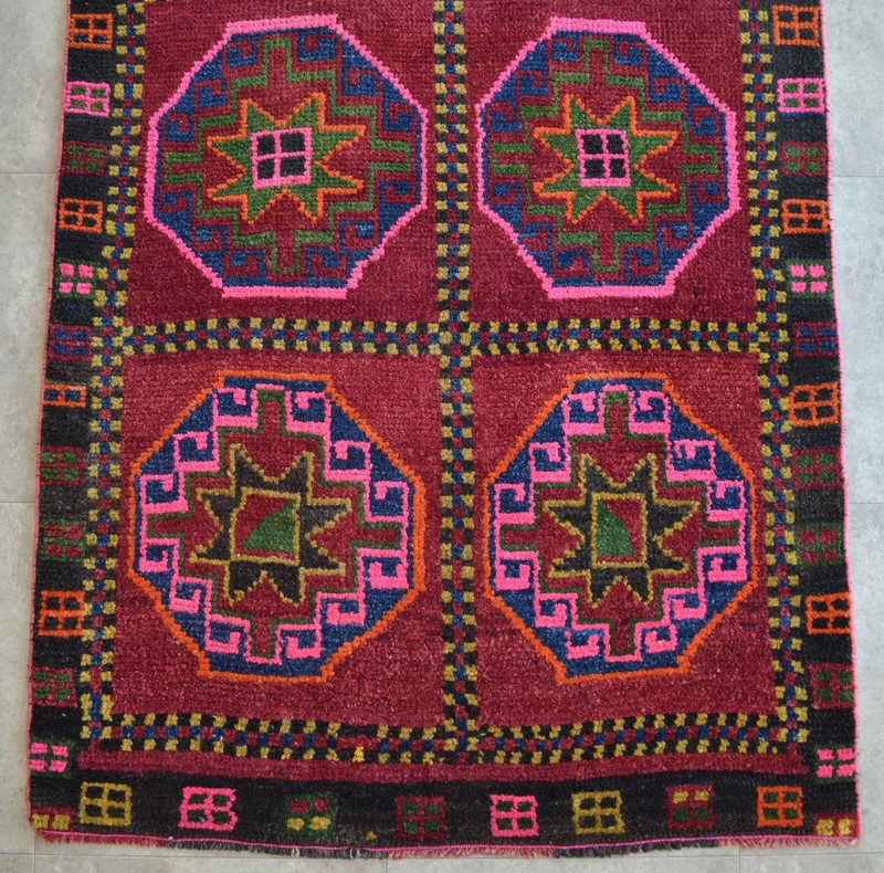 47″ x 142″ Hand Knotted Area Rug Turkish Tribal Large Runner Rug 3′11″ x 11′10″ gallery