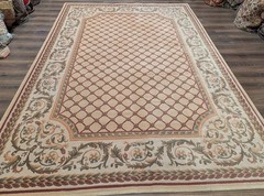 8×11 Karastan Rug Royal Court Pompadour Sauter, European Design