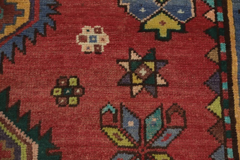 Vegetable Dye Traditional 12' Runner Rug Hand-knotted 4x12 gallery
