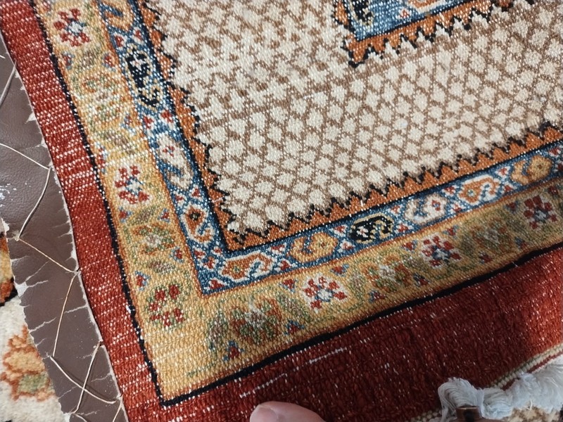 Stunning Rare Antique Hand Knotted Medallions Rug c.1900 (6 x 8) Bijar Mobasheri gallery