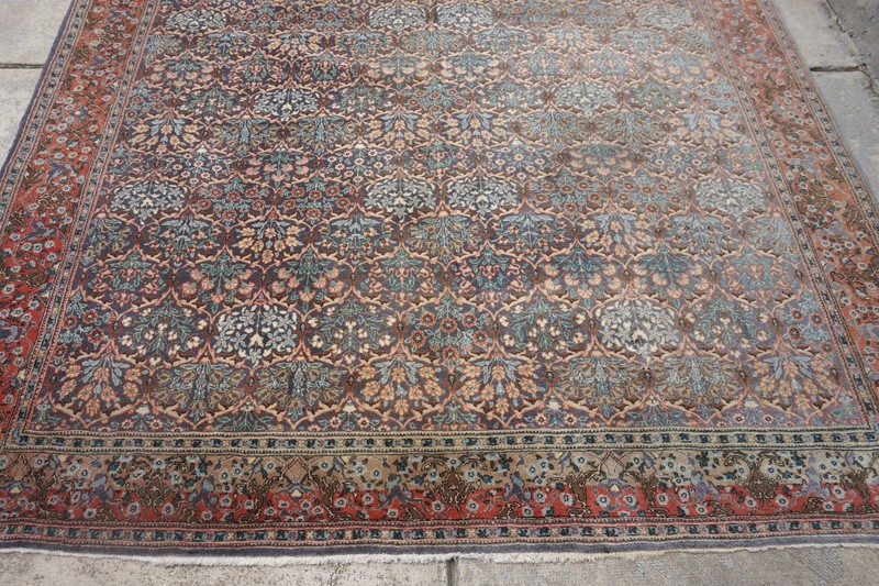 Vintage Bijar Sun Faded Rug 7'x9' gallery