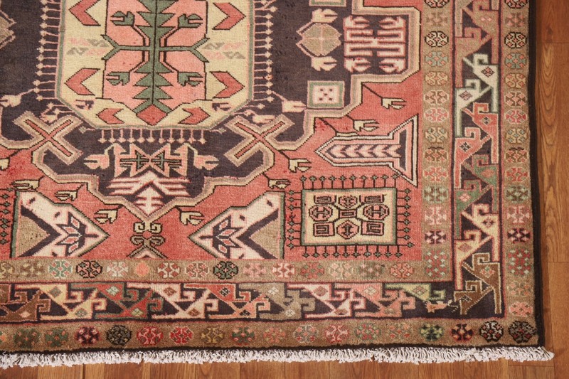 Vintage Geometric Meshkin Tribal Handmade Area Rug 5x10 Nomadic Carpet gallery