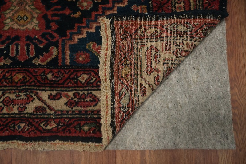 Pre-1900 Handmade Runner Antique Rug 3x7 Vegetable Dye Traditional Wool Carpet gallery