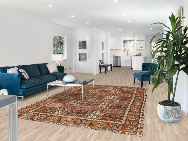 Garden Design Traditional Wool Vintage Area Rug 7x10 ft Hand-knotted Carpet gallery