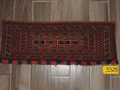 14″ x 36″ Antique Tekke Turkoman Wool Yamud Chuval