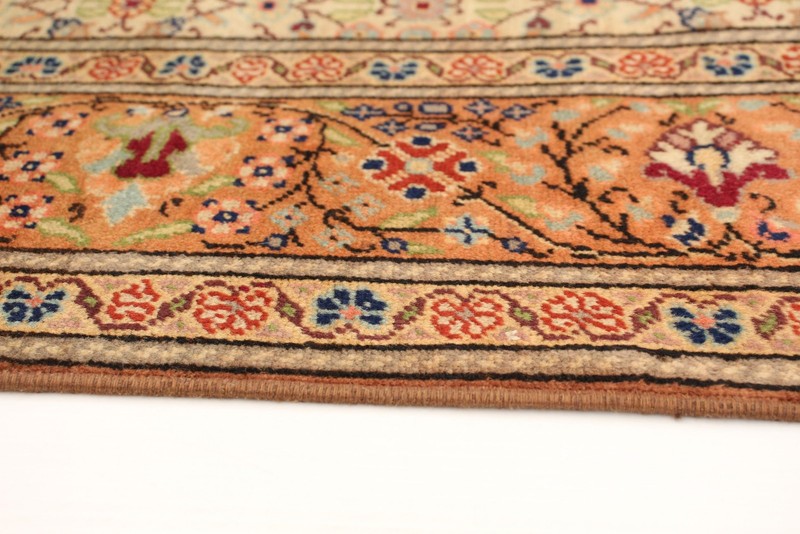 Vintage Hand-Knotted Area Rug 6'6" x 9'6" Traditional Oriental Wool Carpet gallery