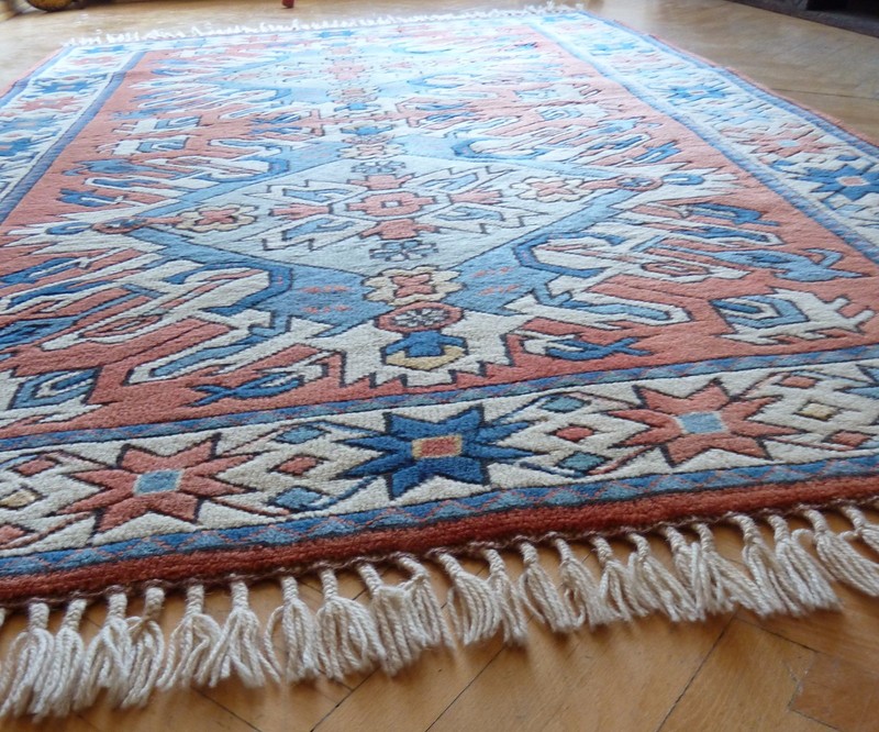 1970's Turko-Kazak Melas Antique Handmade"Never Used"Rug Free Shipping 4Ft x 7Ft gallery