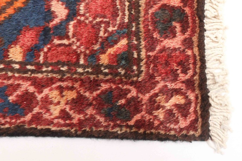 Vintage Hand-Knotted Area Rug 3'6" x 5'4" Traditional Oriental Wool Carpet gallery