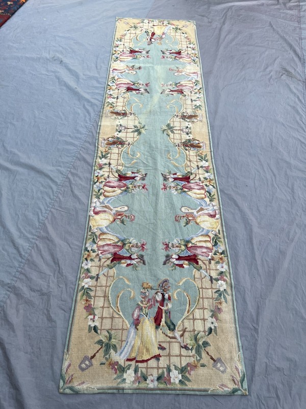 2'5x9'8 ft Vintage Moroccan Handmade Kilim Runner Rug Floral Design Kitchen Rug gallery