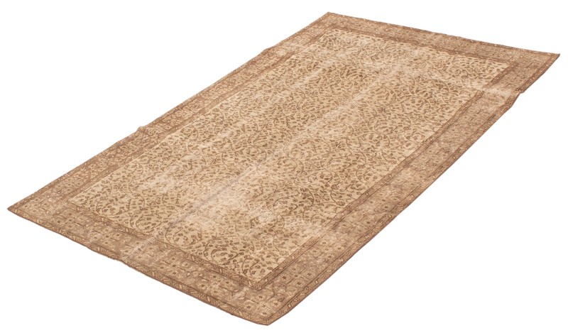 Vintage 5'1" x 8'4" Traditional Hand Knotted Vegetable Dye Wool Area Rug gallery