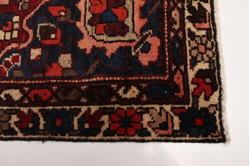 Vintage 4'2" x 5'6" Traditional Hand Knotted Vegetable Dye Wool Area Rug gallery