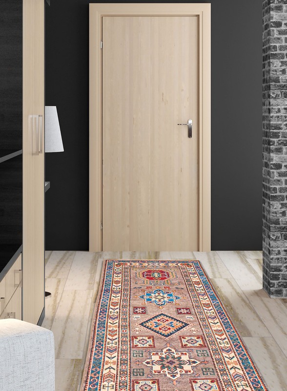 2'9" x 10'1" Vintage Hand-knotted Runner Rug Traditional Oriental Wool Carpet gallery