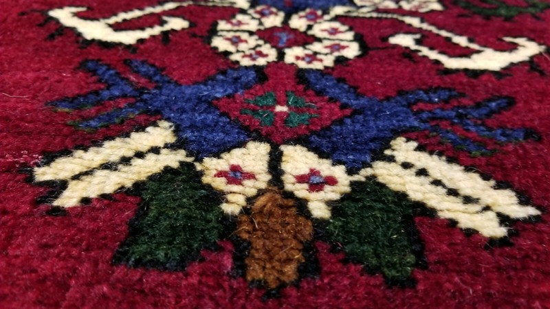 Antique 1900-1930s Turkish Tribal Rug 3'10" × 7'7" gallery