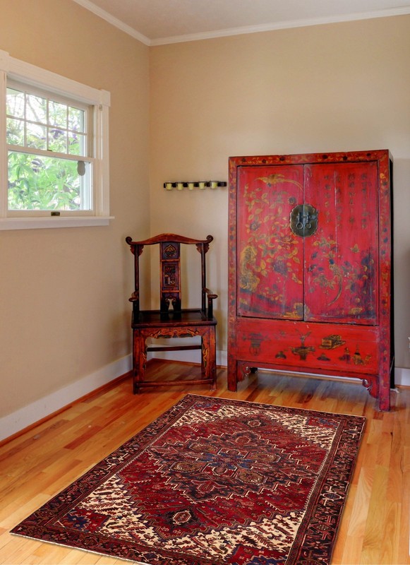 Traditional Vintage Hand-Knotted Area Rug 6'9" x 10'0" Oriental Wool Carpet gallery