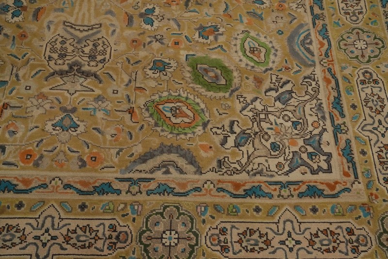 Vintage Floral Wool Traditional Living Room Area Rug 6x10 ft Hand-knotted Carpet gallery