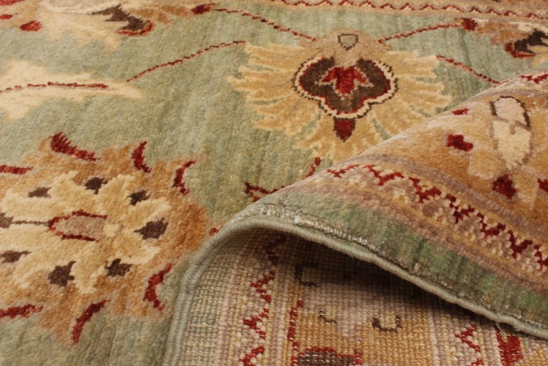 3'1" x 10'2" Vintage Hand-knotted Runner Rug Traditional Oriental Wool Carpet gallery
