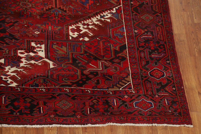 Nomad Hand-knotted Wool Heriiz Traditional Area Rug Living Room Carpet 10x13 gallery