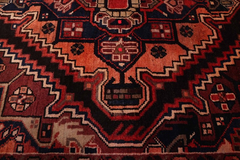 Traditional Vintage Hand-Knotted Carpet 4'1" x 6'11" Wool Area Rug gallery