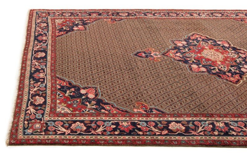 Koliai 285x200 cm Hand Knotted Oriental Rug Carpet Brown Nomadic gallery
