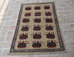 2’10 x 4’6 ft Handmade vintage afghan tribal shindand wool area rug, 3×5 war rug