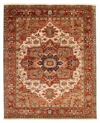 Traditional Vintage Hand-Knotted Area Rug 7’11” x 9’10” Oriental Wool Carpet