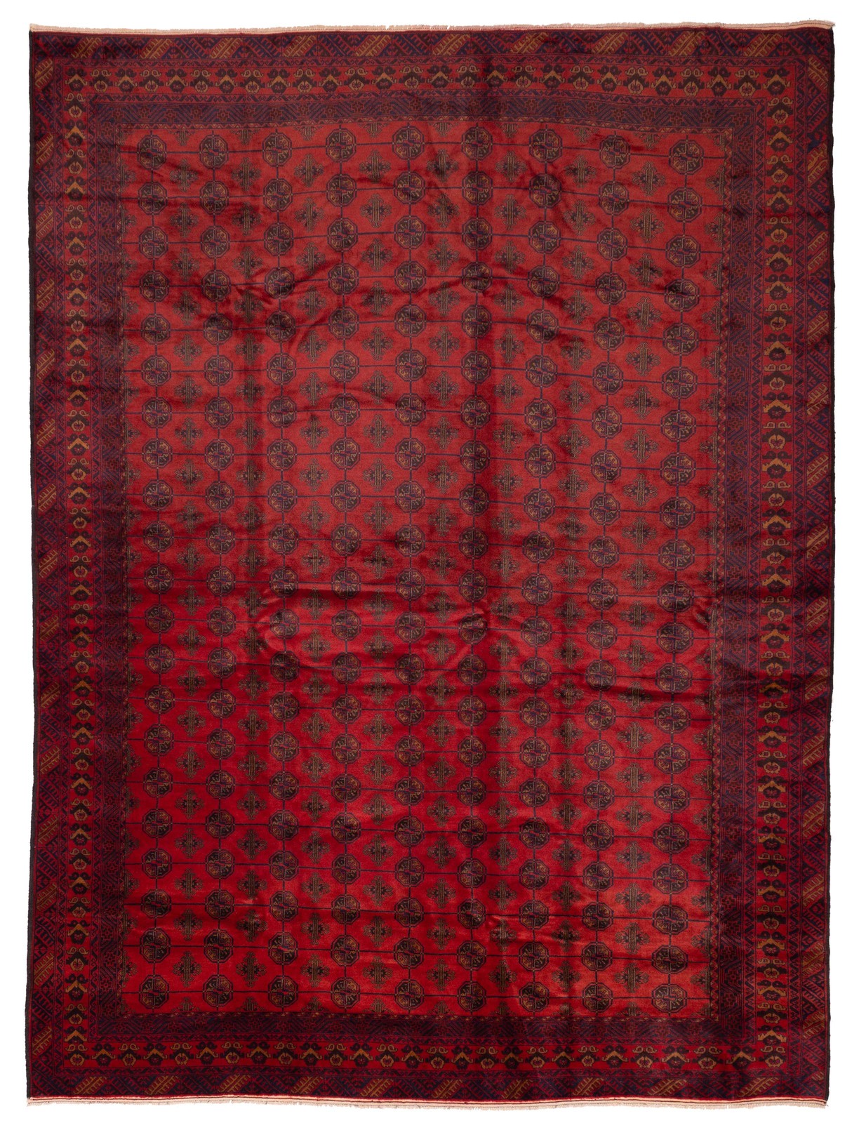 Traditional Vintage Hand-Knotted Area Rug 10'0" x 13'3" Oriental Wool Carpet gallery