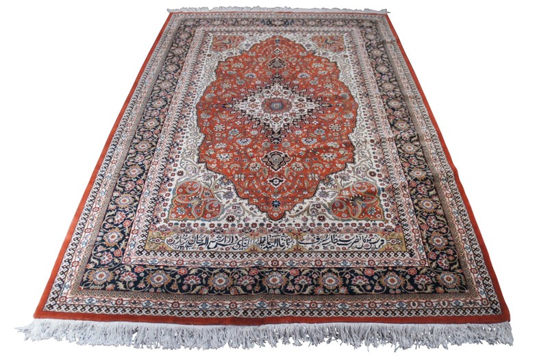 Vintage Oriental Tribal Floral All Over Medallion Wool Area Rug Carpet 7' x 10' gallery