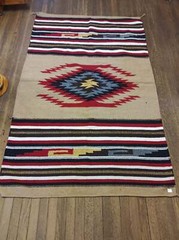Handwoven Southwest Design Acrylic Rug; 4’x6′; HA4X6-H56