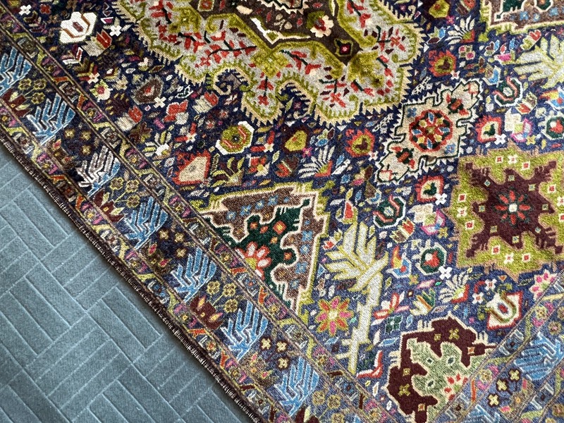 Vintage Hand Knotted Area Rug Tribal Traditional Wool Carpet gallery
