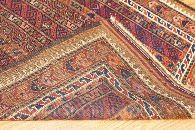 3' x 4' Tribal Beluch Bluch Rug 19th Century Afghan Prayer Rug 2'10"x4'3" gallery