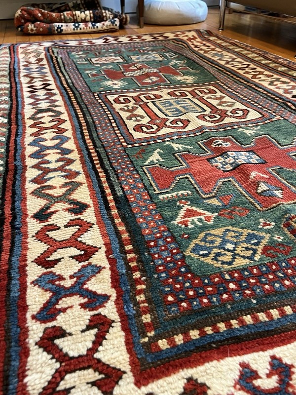 Karachov Kazak Rug, Caucasus, Ca. 1875 3’2” X 5’10” gallery