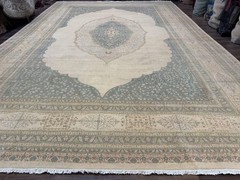 Palace Size Pak Pers’ian Rug 12×18, Haji Jalili Design, Fine 260 KPSI