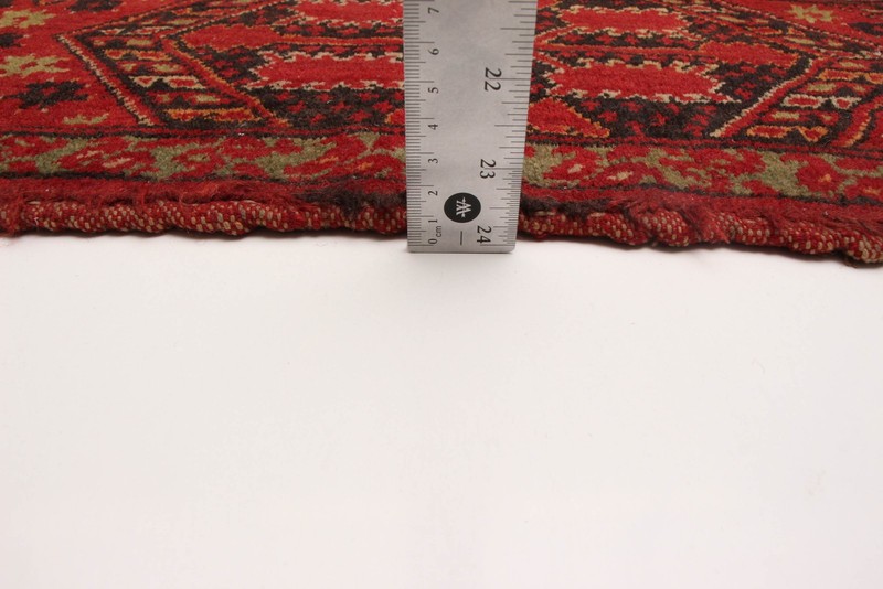Vintage Hand-knotted Runner Rug 1'3" x 5'5" Traditional Oriental Wool Carpet gallery