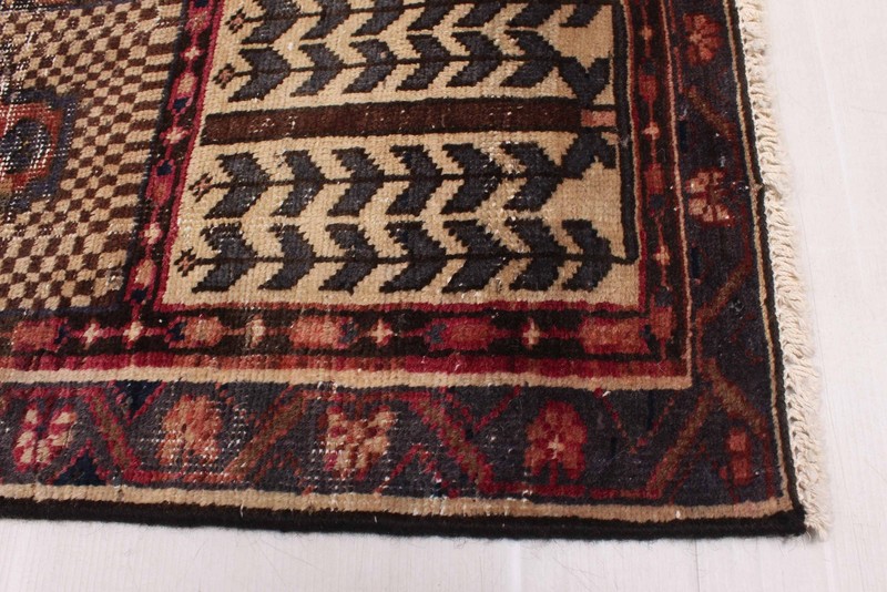 Vintage Hand-Knotted Area Rug 5'2" x 8'4" Traditional Oriental Wool Carpet gallery