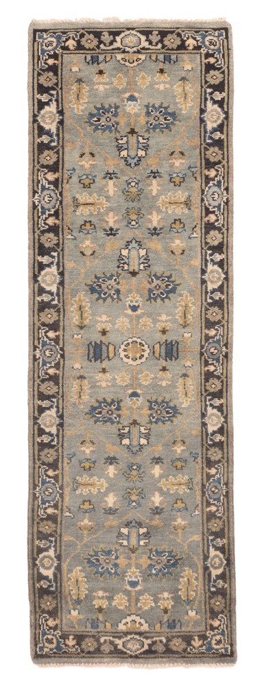 2'5" x 7'11" Vintage Hand-knotted Runner Rug Traditional Oriental Wool Carpet