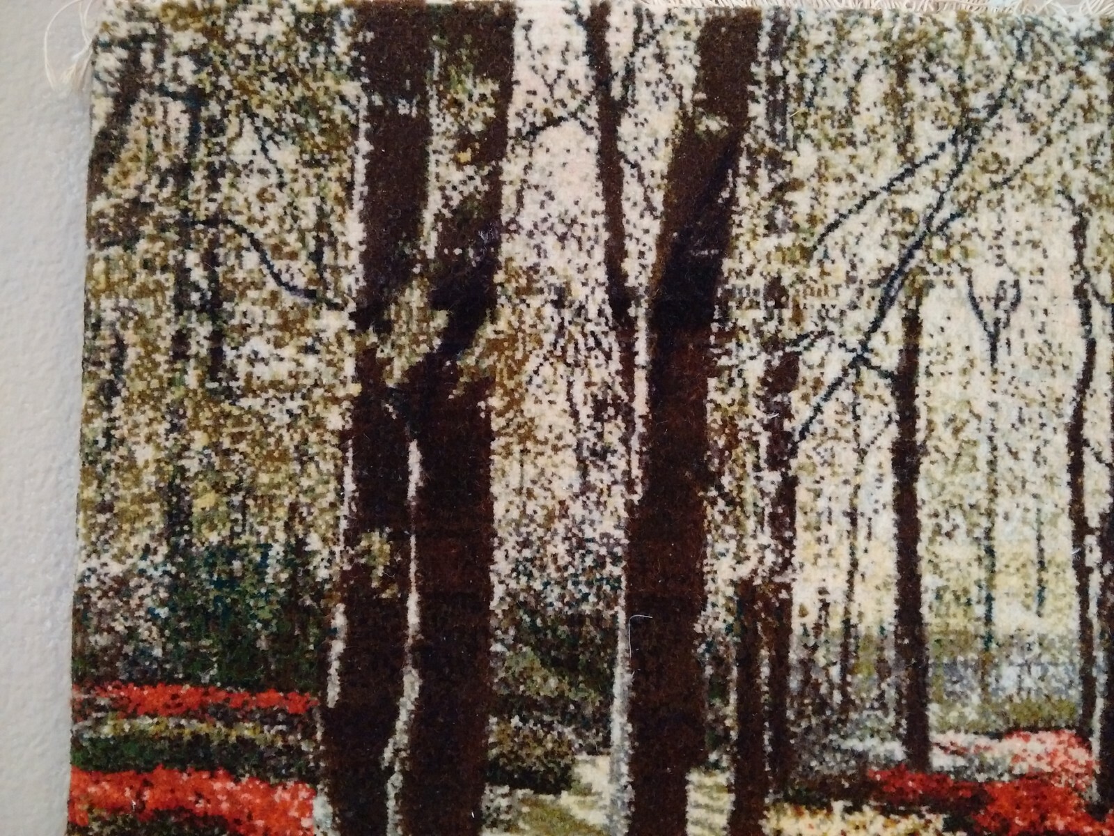 GENUINE TABRIZZ PICTORIAL TABLEAU RUG gallery