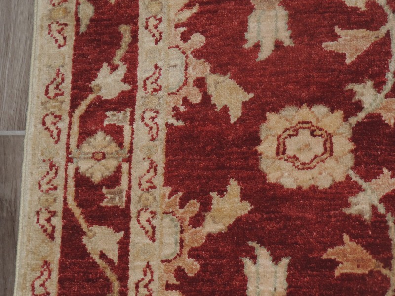 5x4ft. Handmade Afghan Chobi Wool Rug gallery