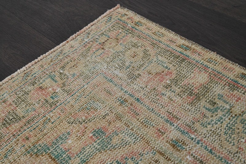Oushak 6x9,Turkish Rug,vintage,anatolian,PINK,kilim,Bohemian,handmade,wool gallery