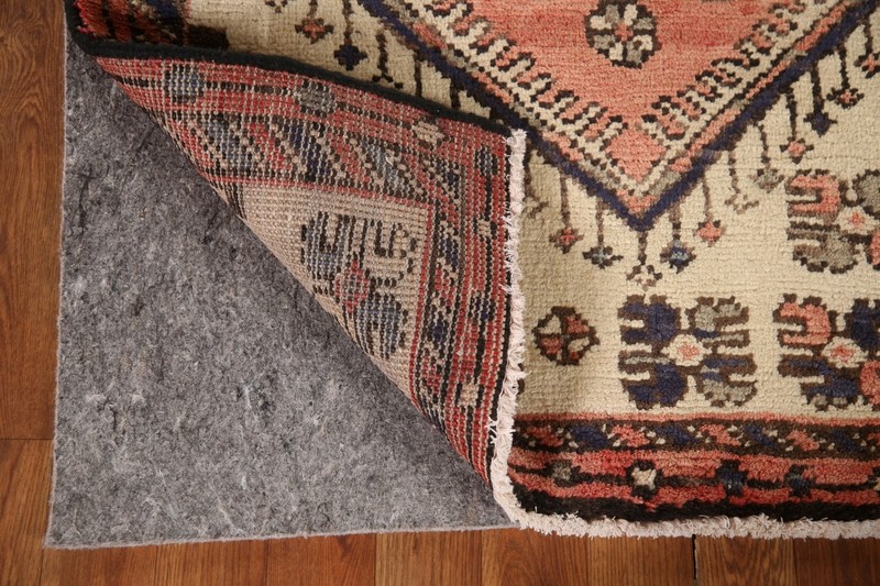Vintage Runner Rug 3x9 ft.Geometric Bakhtiari Oriental Handmade Wool Carpet gallery