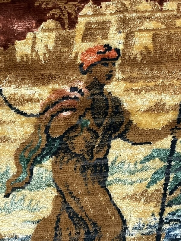 Vintage Middle Eastern Wall Tapestry gallery