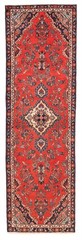 3’2″ x 10’3″ Vintage Hand-knotted Runner Rug Traditional Oriental Wool Carpet