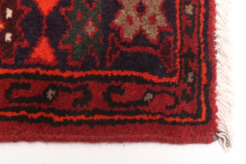 Vintage Hand-Knotted Area Rug 4'0" x 6'4" Traditional Wool Carpet gallery