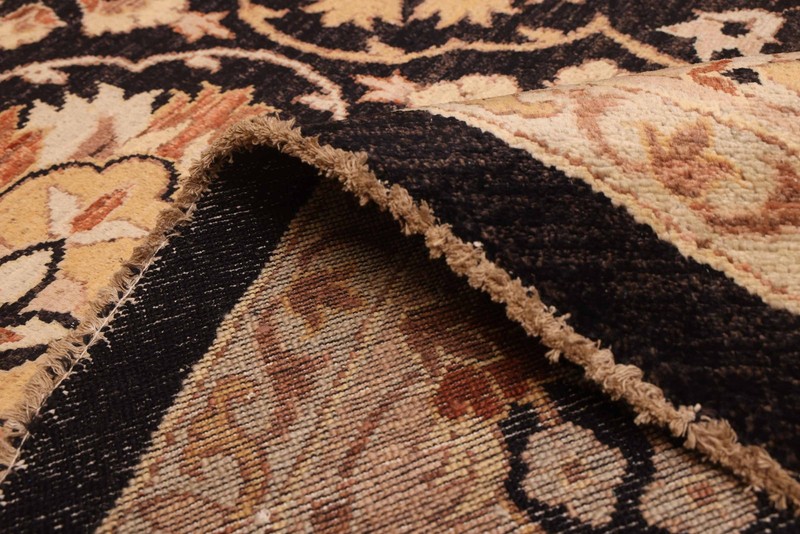 Vintage Hand-Knotted Area Rug 10'0" x 10'1" Traditional Wool Carpet gallery