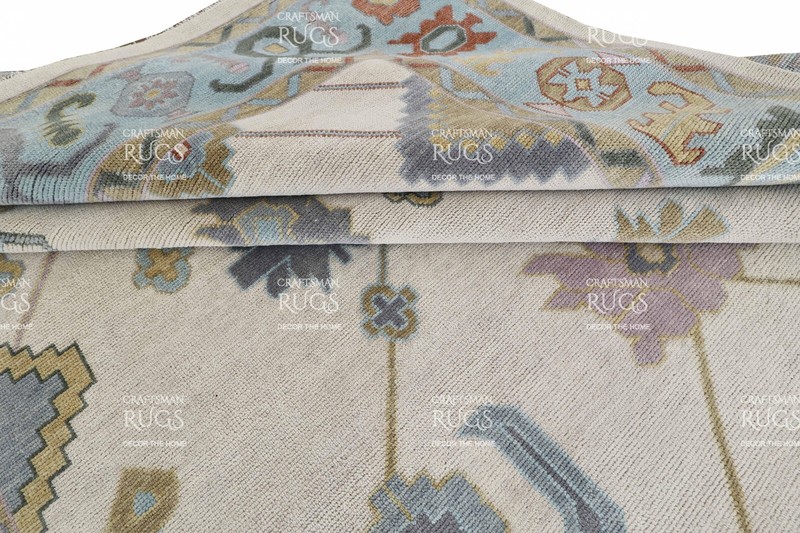 9x12 Ivory Hand made Traditional Living Area Rugs, Contemporary Floor Carpet gallery