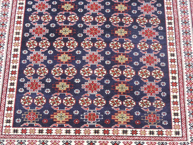 3x6ft. Handmade Caucasian Azerbaijan Wool Rug gallery